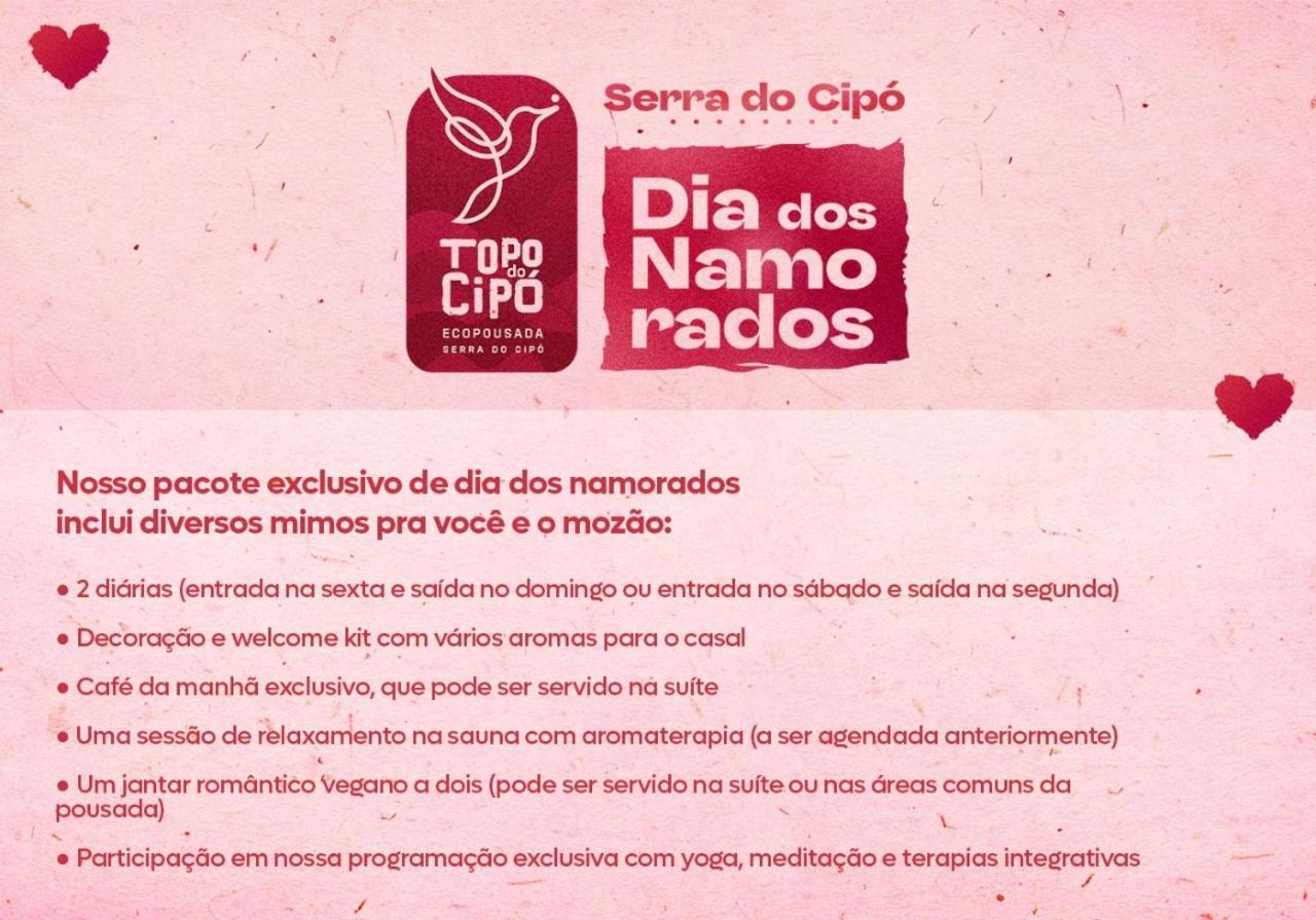 Serra do Cipo National Park Topo Do Cipo Ecopousada Vegana מראה חיצוני תמונה